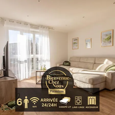 Apartmán Magnifique F3 -galaxie- Equipe